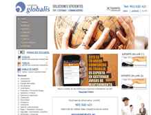 Tablet Screenshot of globalis.es