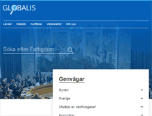 Tablet Screenshot of globalis.se